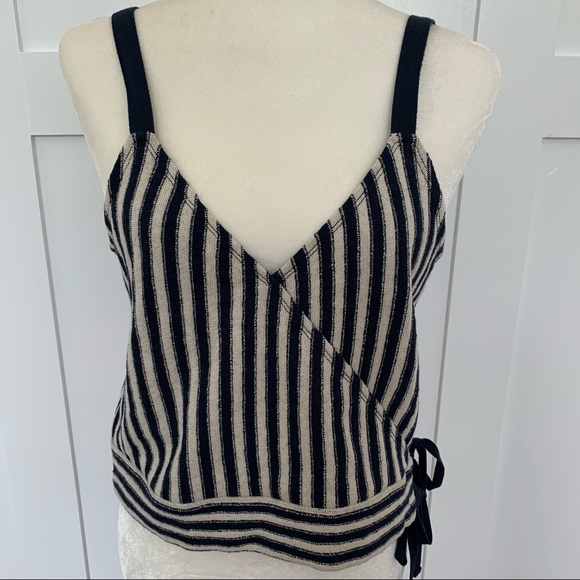 Madewell Stripe Wrap Tank - Picture 2 of 10